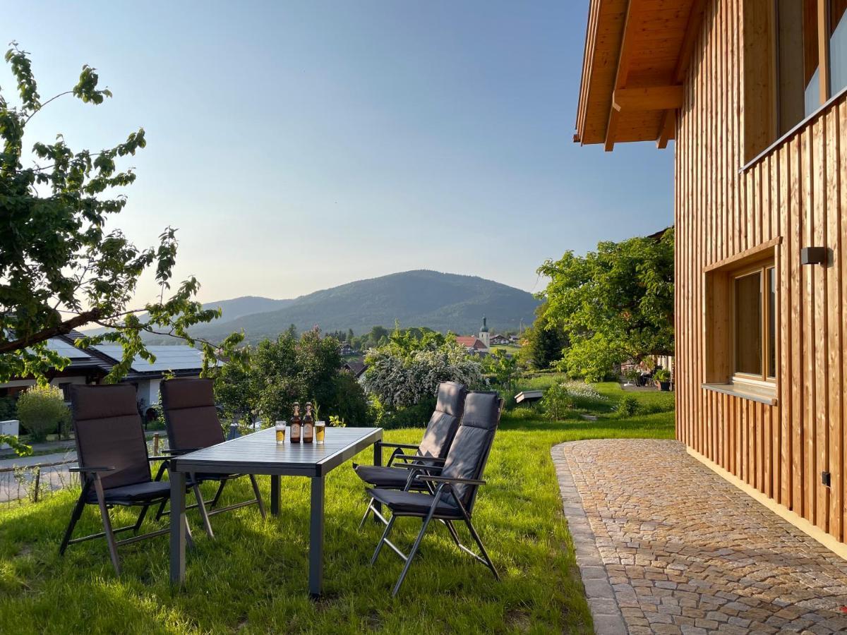 Bayerwald Chalet Kaitersberg Mit Sauna, Sonnenterrasse Und Garten ارنبروك المظهر الخارجي الصورة